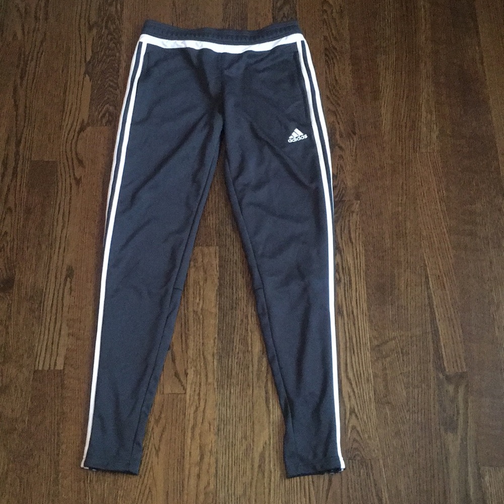 Gray adidas pants